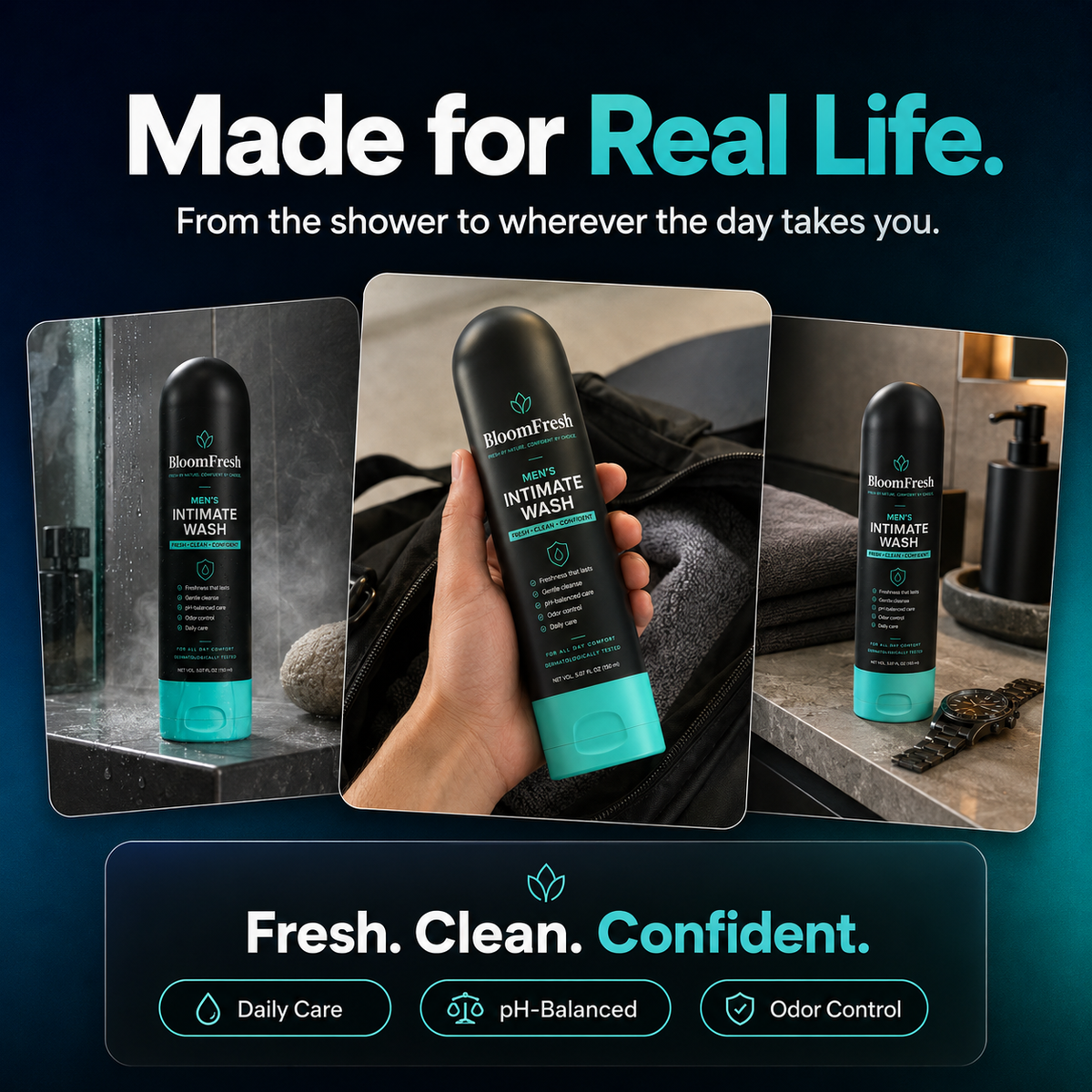 Bloomfresh-Men intimate Wash