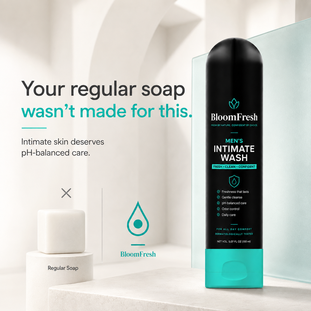 Bloomfresh-Men intimate Wash