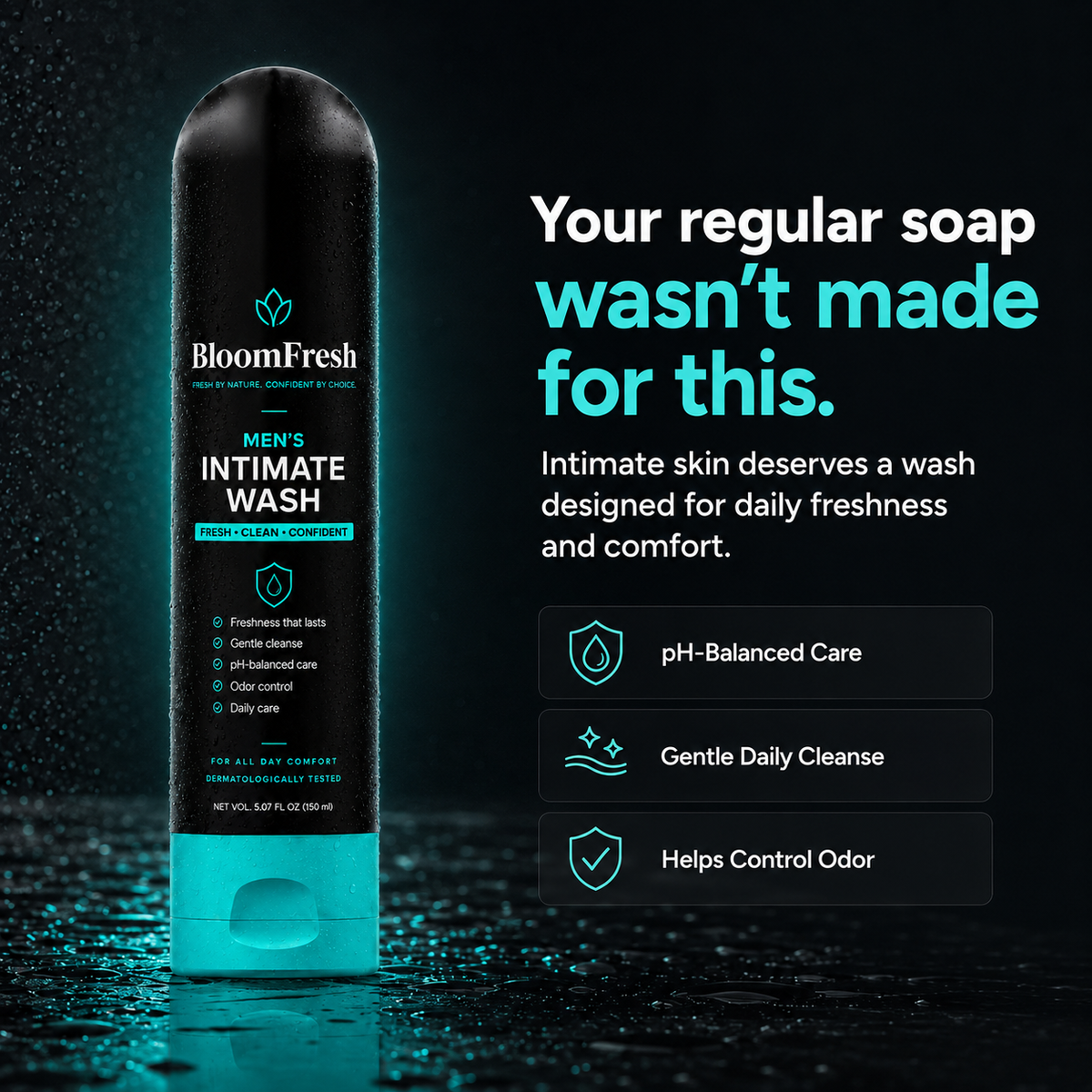 Bloomfresh-Men intimate Wash