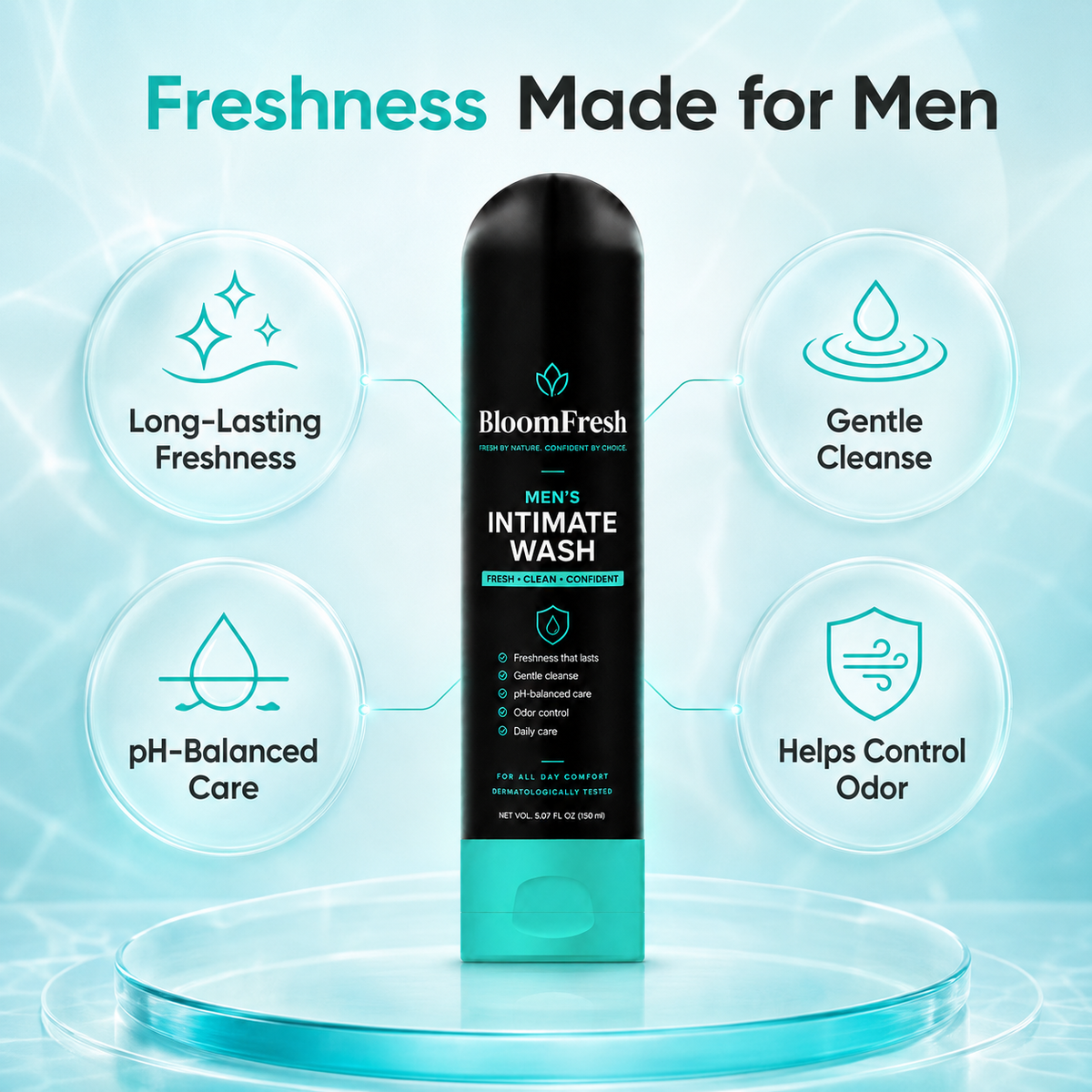 Bloomfresh-Men intimate Wash
