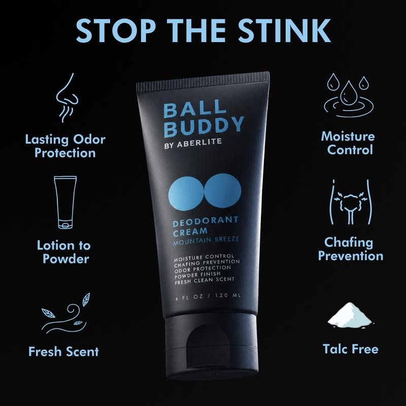 Bloomfresh- Ball Buddy Deodorant Cream Stay Dry