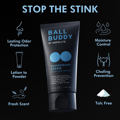 Bloomfresh- Ball Buddy Deodorant Cream Stay Dry